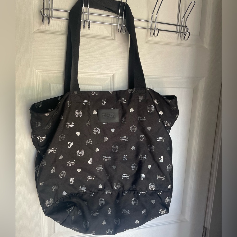 PINK Victoria's Secret Black Tote Bag